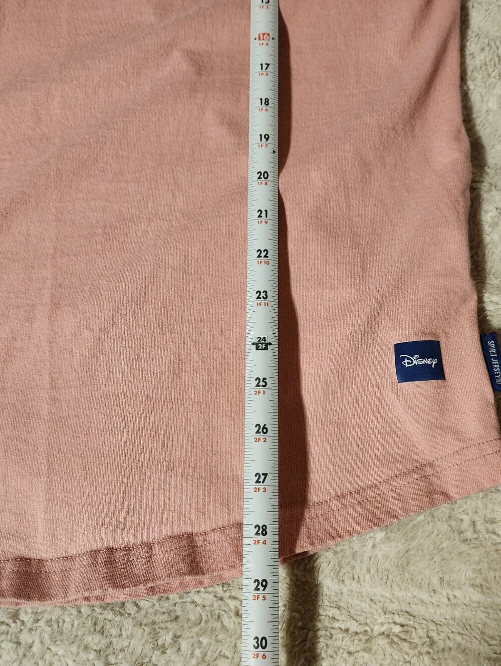 Disney Parks Animal Kingdom Wild About Disney Spirit Jersey XL Pink White - Picture 5 of 13